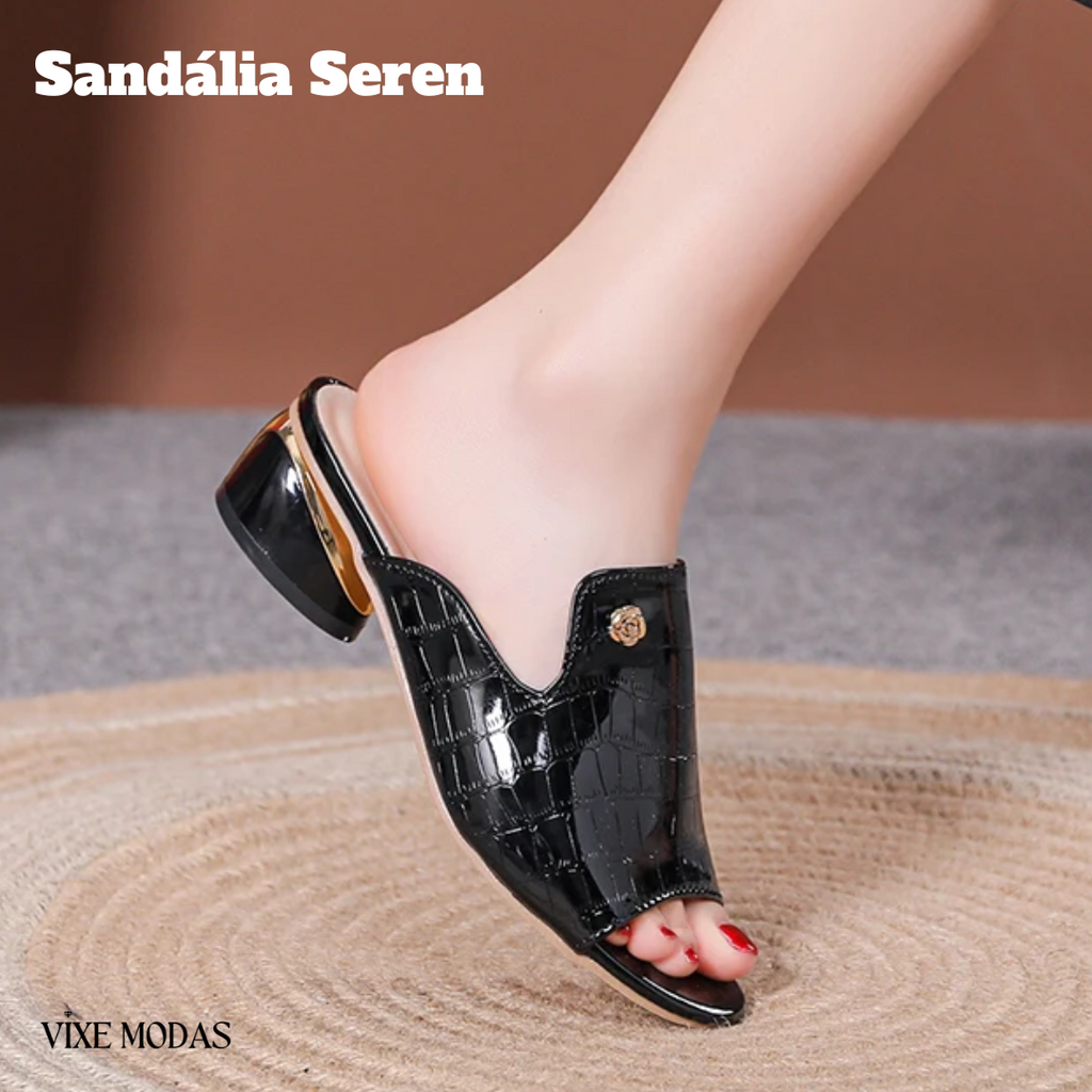 Sandália Seren - Seus pés envoltos em conforto e estilo incomparáveis