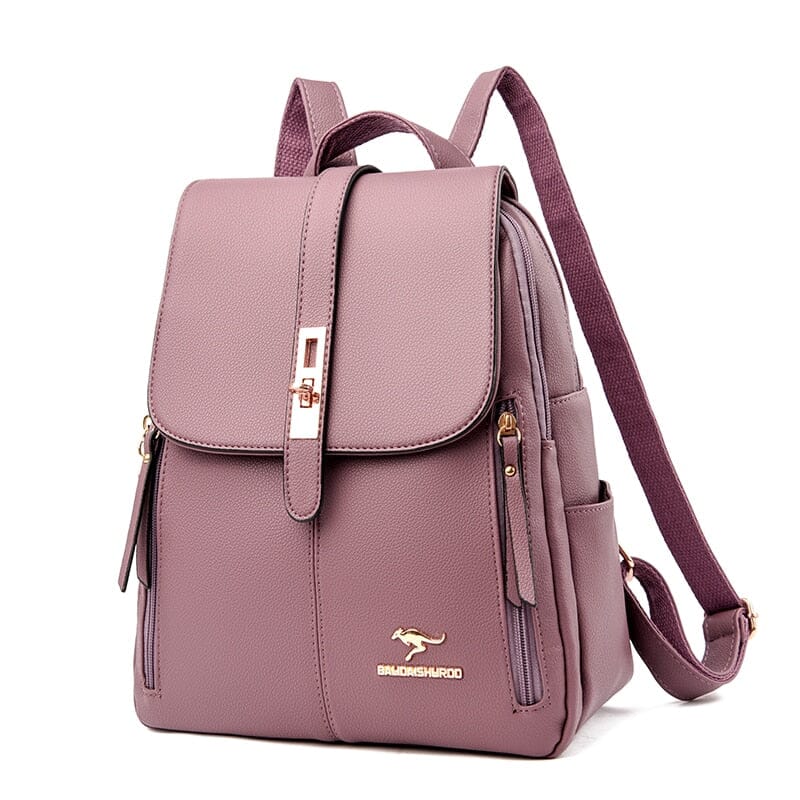 Bolsa - Mochila Couro Florenzza