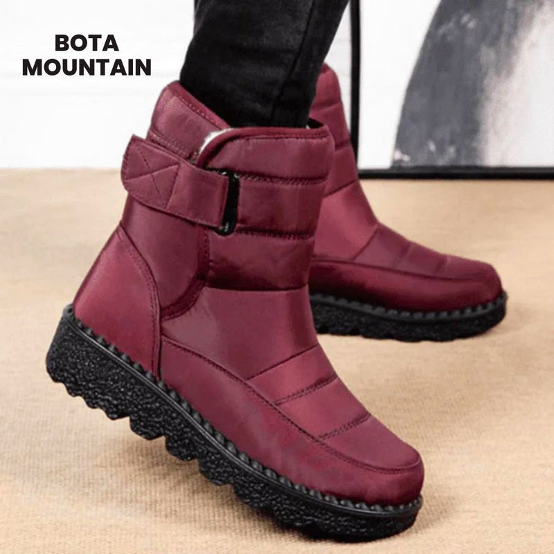 Bota Mountain – Quente por dentro, linda por fora. Chega de sofrer com pés gelados neste inverno.