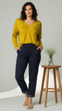 Calça Vicky – Conforto que parece moletom, visual de jeans